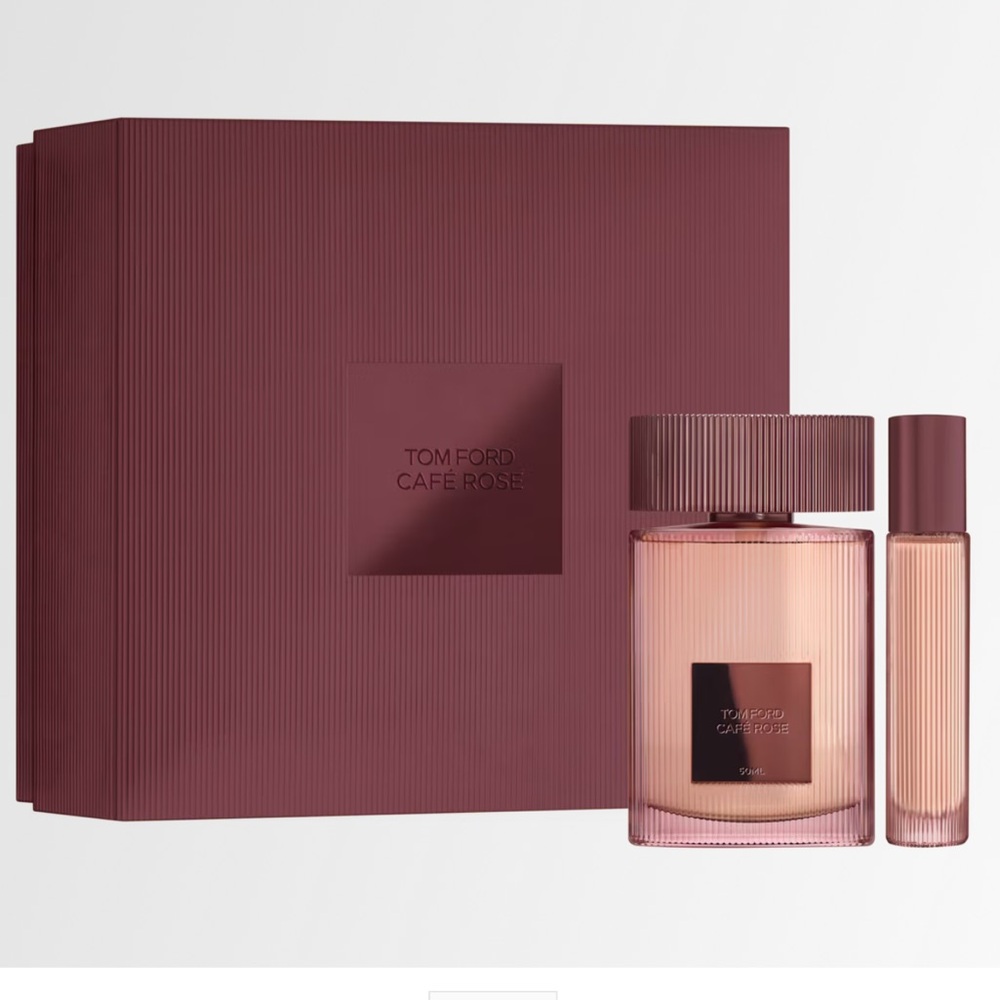Tom Ford Café Rose Eau De Parfum Set - Brand New In Box